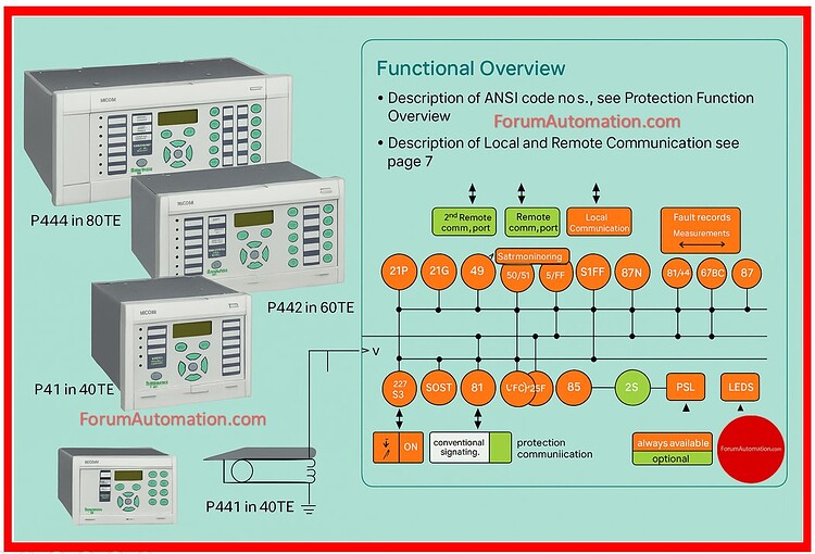 Distance Protection (21) - Electrical - Industrial Automation, PLC ...
