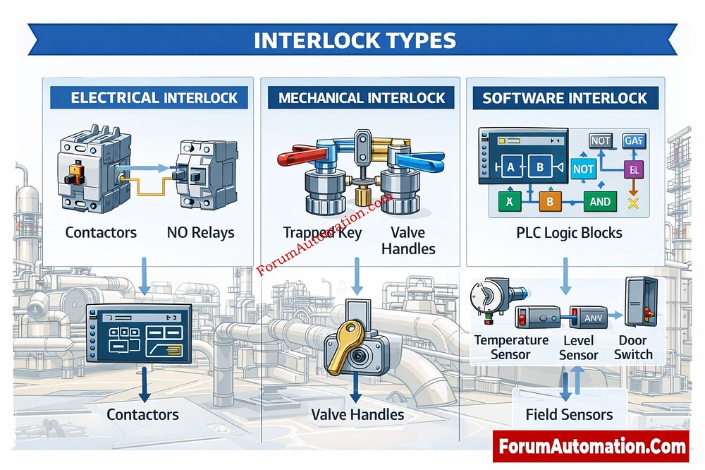 What are the three types of interlocks? - Industrial Automation ...