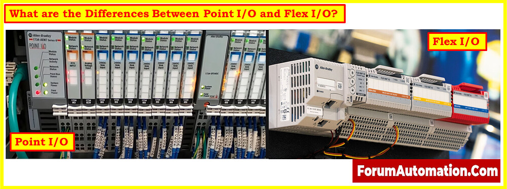 What are the Differences Between Point I/O and Flex I/O? - Allen Bradly ...