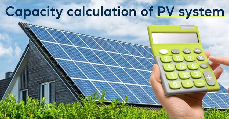 How can one calculate the DC capacity for a given solar plant and its ...