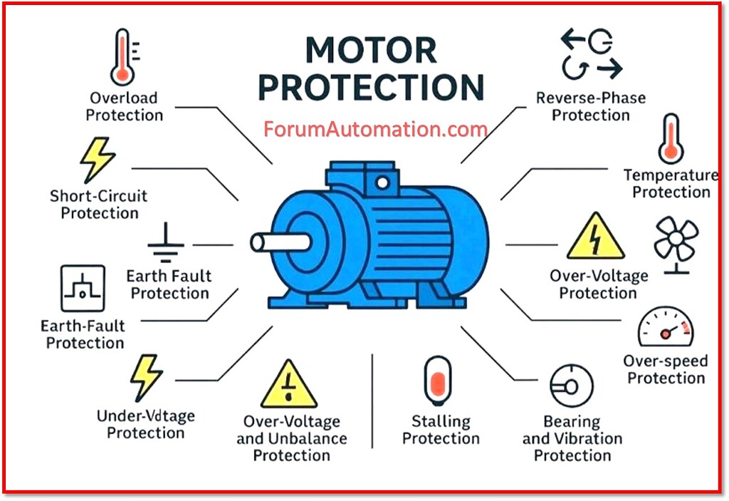 Type of Motor Protection - Electrical - Industrial Automation, PLC ...