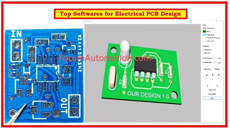 Top Softwares for Electrical PCB Design - Electrical - Industrial ...