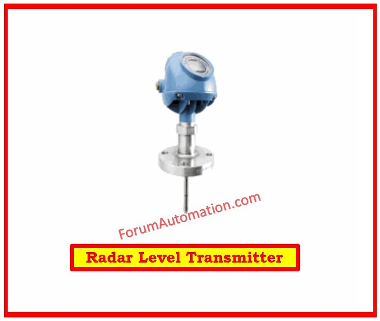 Working Principle of a Non-Contacting Radar Level Transmitter - Field ...