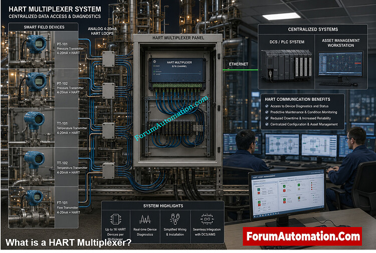 Hart Plc What is a Hart multiplexer? - Industrial Automation - Industrial ...