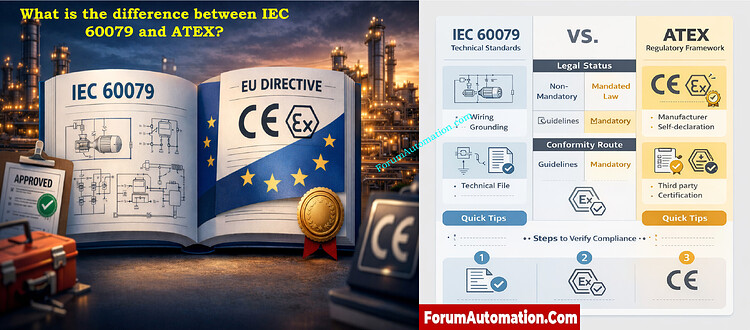 What is the difference between IEC 60079 and ATEX? - Industrial ...