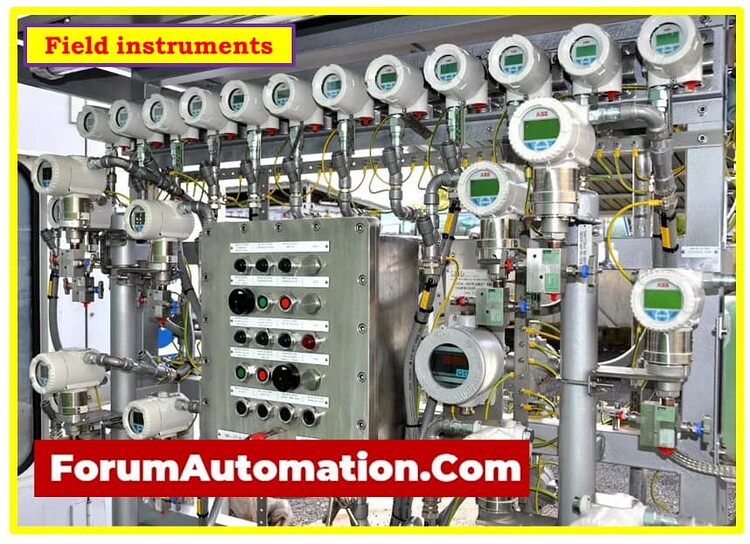 Scada Field Instruments What is the difference between a field instrument and Panel instrument ...